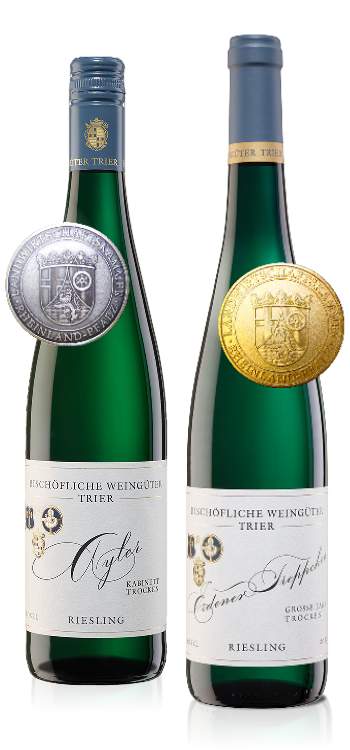 Ausgezeichnet 2 x 3 Flaschen Riesling trocken 