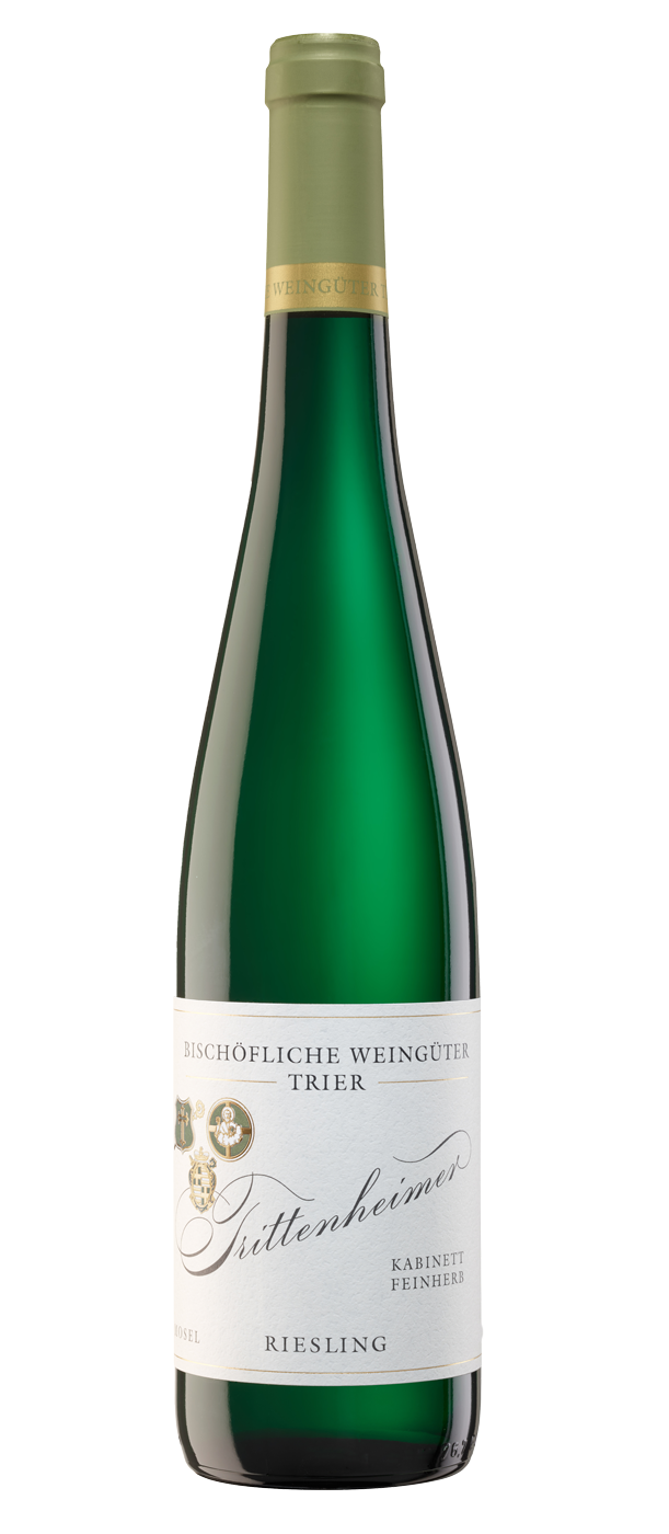 Mosel Rieslinge aus Trittenheim 12 Flaschen Trittenheimer Riesling feinherb 2021