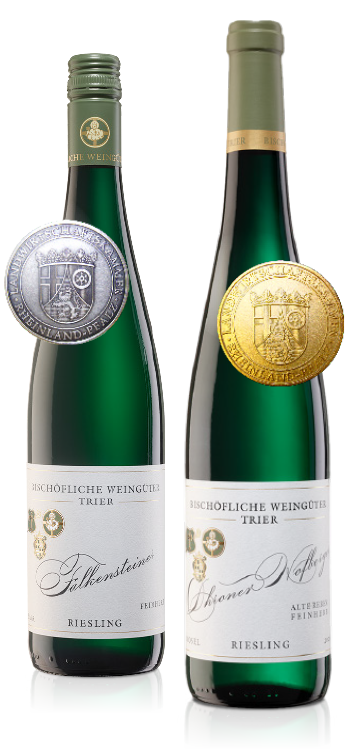 Ausgezeichnet 2 x 3 Flaschen Riesling feinherb 